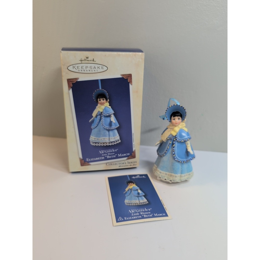 Hallmark Keepsake Ornament Madame Alexander Little Women Elizabeth Beth March